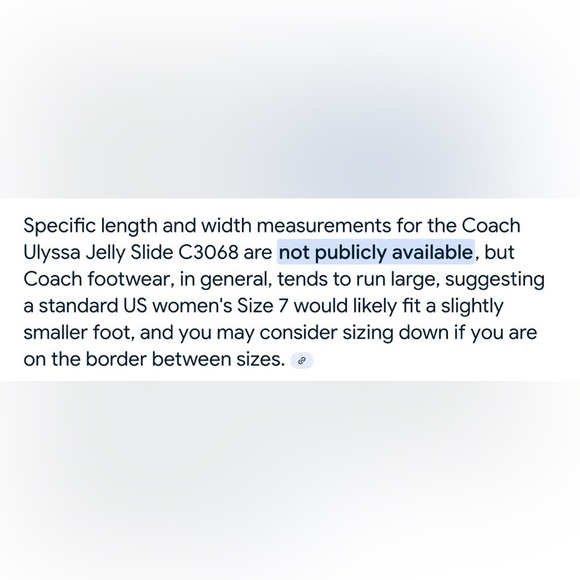 NWOB Women’s Coach Ulyssa Rubber Slides Size 7 - Picture 11 of 11